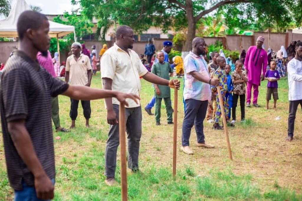 Community members participating in a DATEX outdoor program