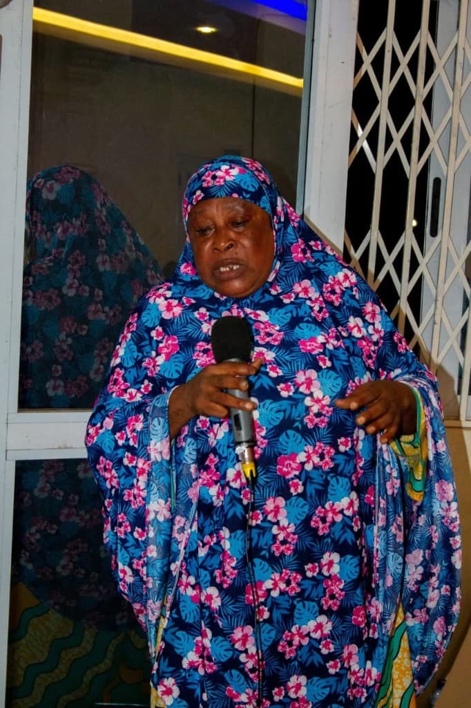 Speaker addressing participants at a DATEX counselling and guidance program