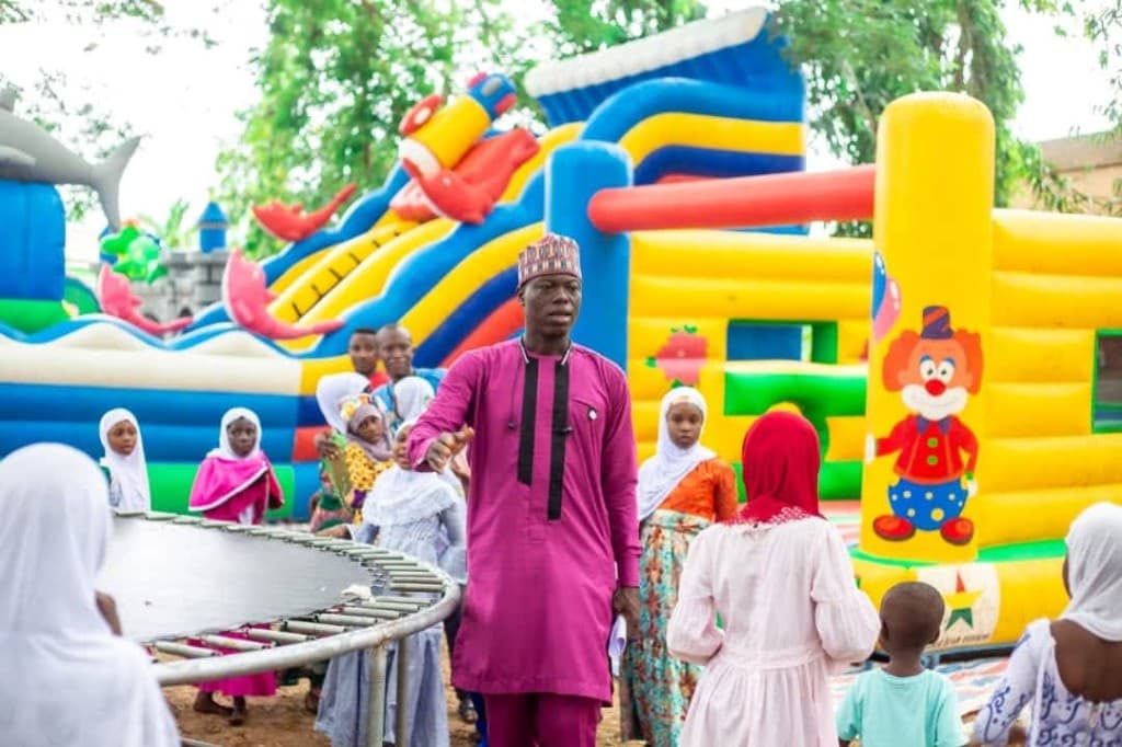 Community appreciation ceremony at the Eidul Fitr Family Retreat