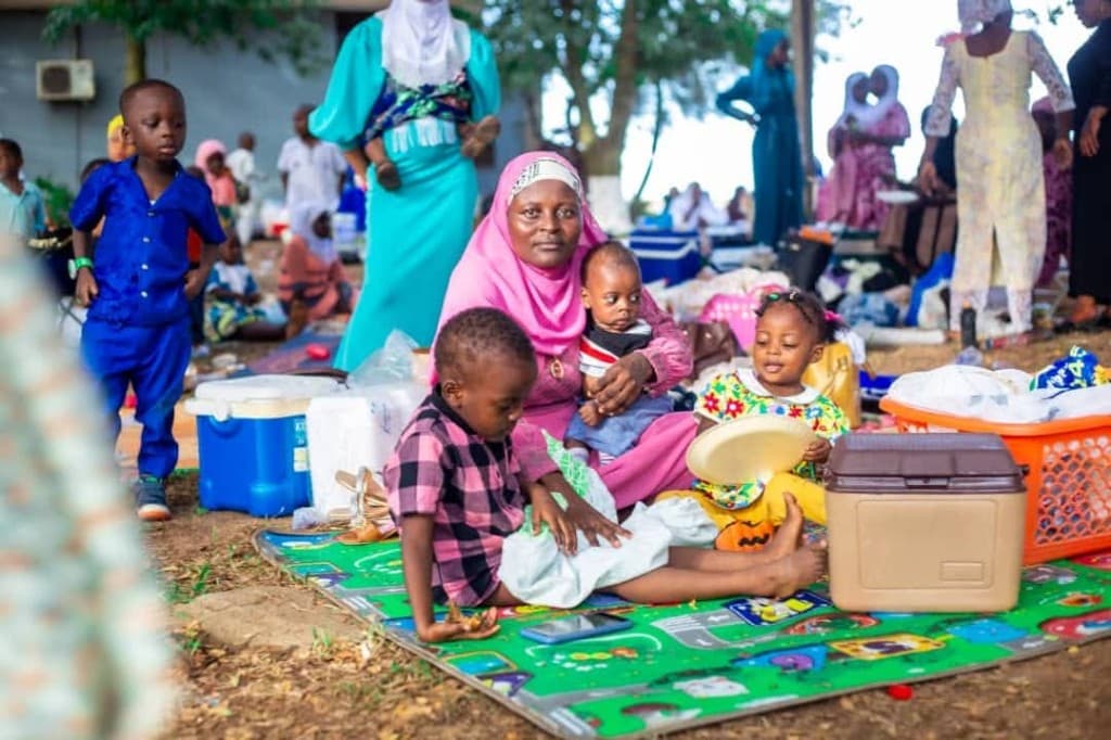 Outdoor games and activities at the DATEX Eidul Fitr Family Retreat