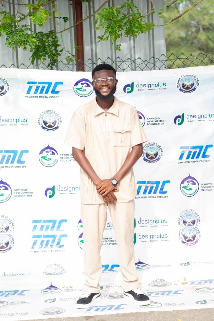 Retreat Banner Portrait at the Daarut-Tawheed Eidul Fitr Family Retreat in Takoradi