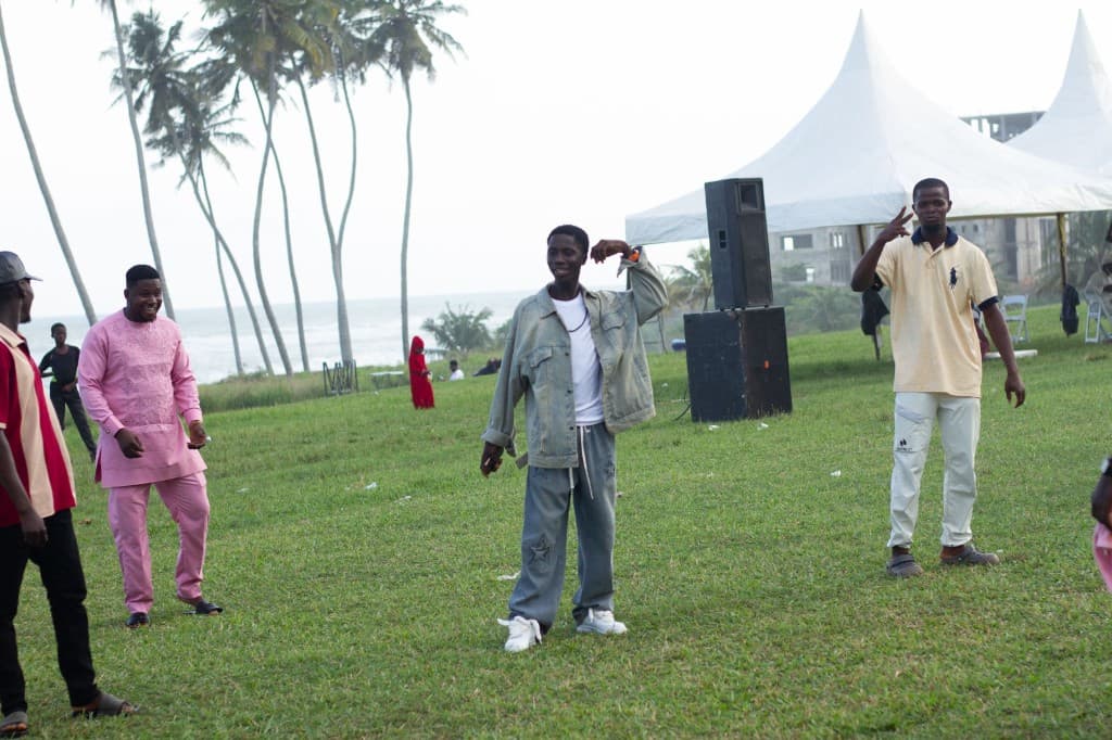 Under the Event Tent at the Daarut-Tawheed Eidul Fitr Family Retreat in Takoradi