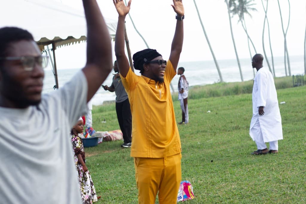 Officials at Retreat at the Daarut-Tawheed Eidul Fitr Family Retreat in Takoradi