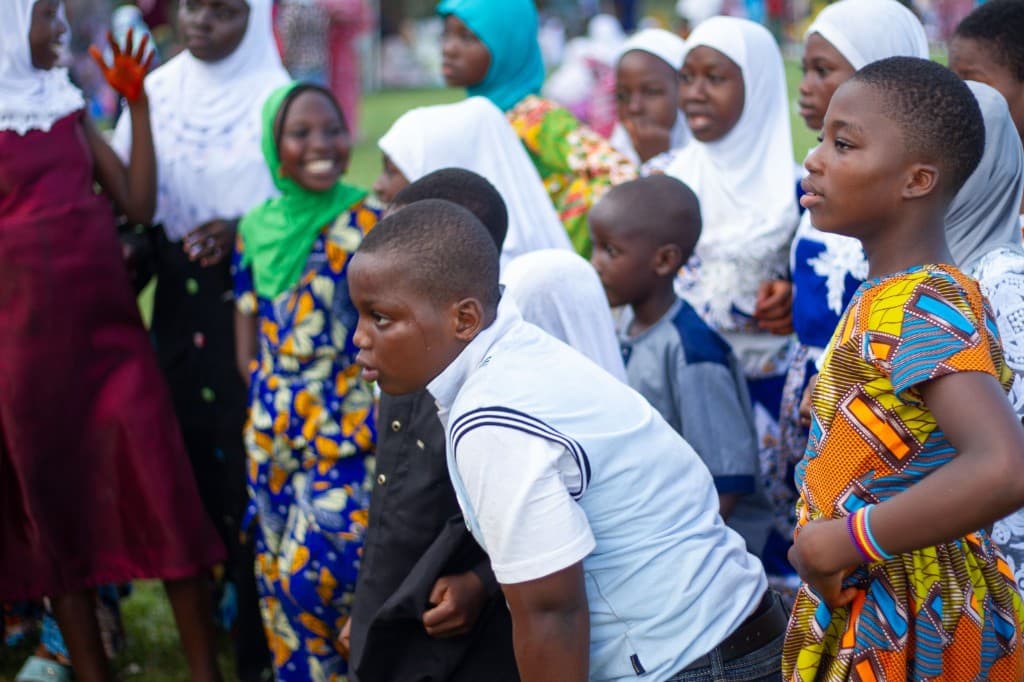 Youth at Retreat at the Daarut-Tawheed Eidul Fitr Family Retreat
