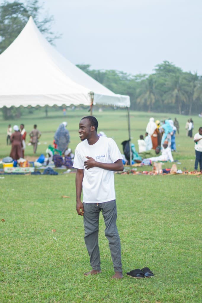 Retreat Banner Portrait at the Daarut-Tawheed Eidul Fitr Family Retreat in Takoradi