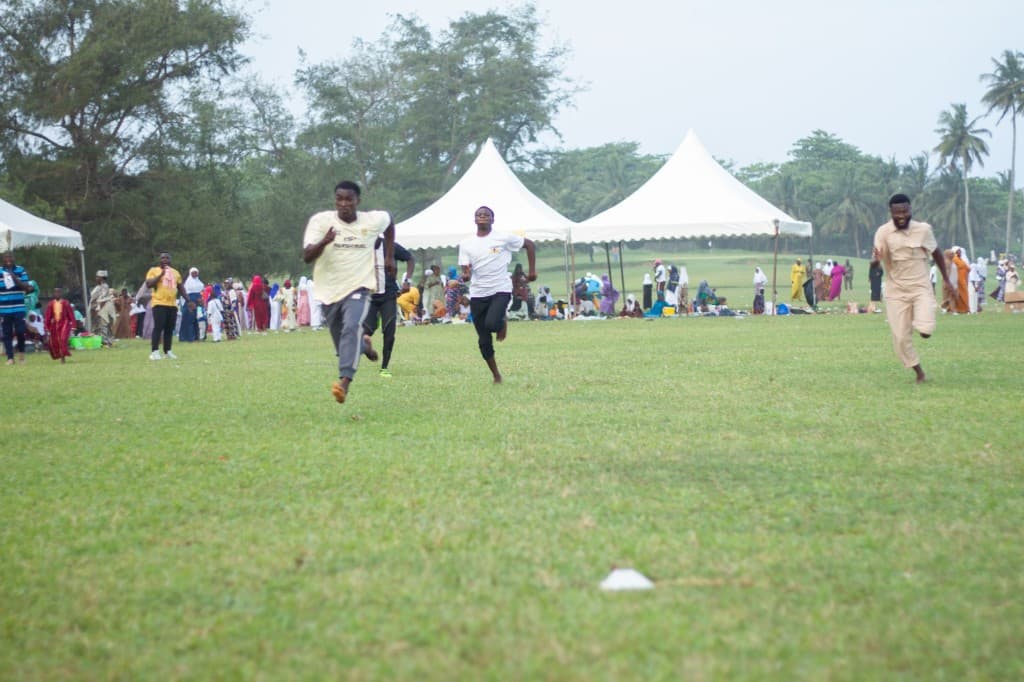 Community at Retreat at the Daarut-Tawheed Eidul Fitr Family Retreat in Takoradi