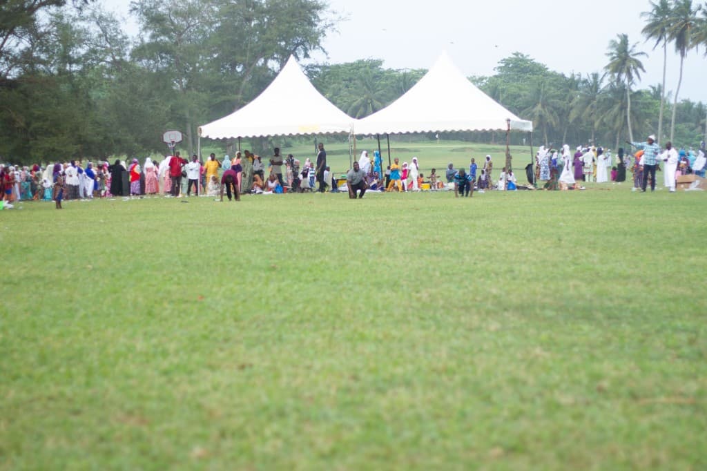 Officials at Retreat at the Daarut-Tawheed Eidul Fitr Family Retreat in Takoradi