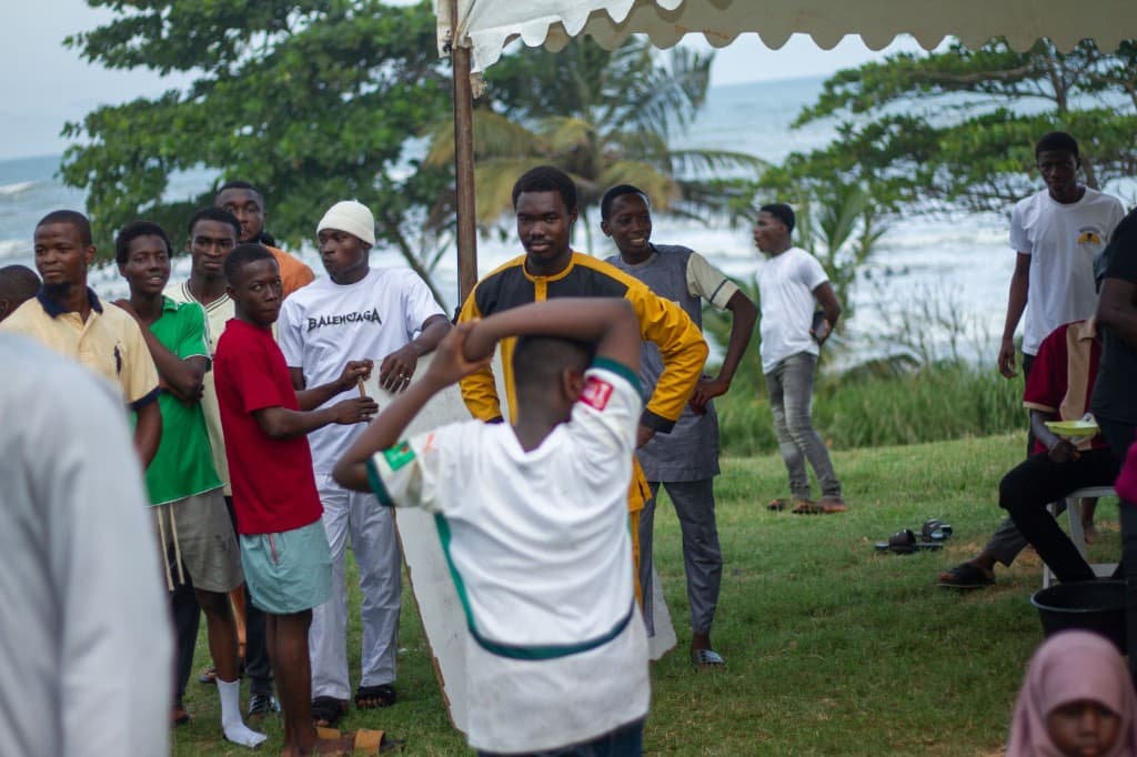 Officials at Retreat at the Daarut-Tawheed Eidul Fitr Family Retreat in Takoradi