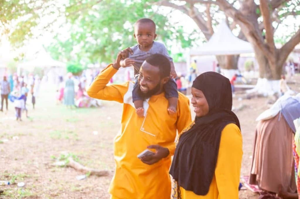 Mothers and children at the Daarut Tawheed Eidul Fitr Family Retreat